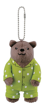 Grizzly (memories of pajamas plush mascot), Shirokuma Cafe, Banpresto, Pre-Painted