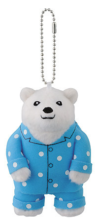 Shirokuma (memories of pajamas plush mascot), Shirokuma Cafe, Banpresto, Pre-Painted