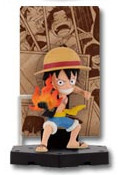 Luffy Monkey D. (Monkey D Luffy Card Stand Figure), One Piece, Banpresto, Pre-Painted