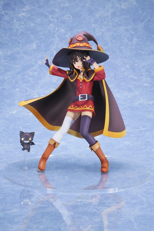 Chomusuke, Megumin, Kono Subarashii Sekai Ni Shukufuku O!, Bell Fine, Pre-Painted, 1/8, 4573347242052
