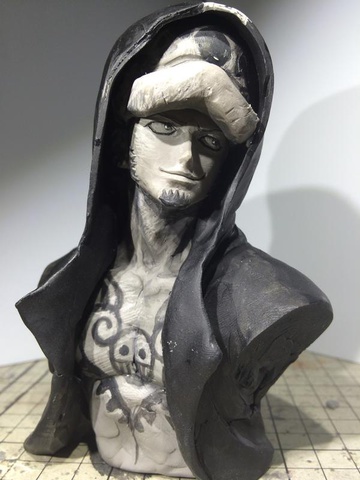 Law Trafalgar (Creator×Creator (ROUGH EDGES) Bust Trafalgar Law), One Piece, Banpresto, Pre-Painted