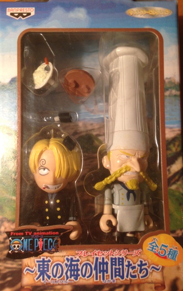 Sanji, Zeff (Sanji and Zeff), One Piece, Banpresto, Pre-Painted