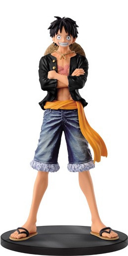 Luffy Monkey D. (Vol.1 Monkey D. Luffy Color B), One Piece, Banpresto, Pre-Painted