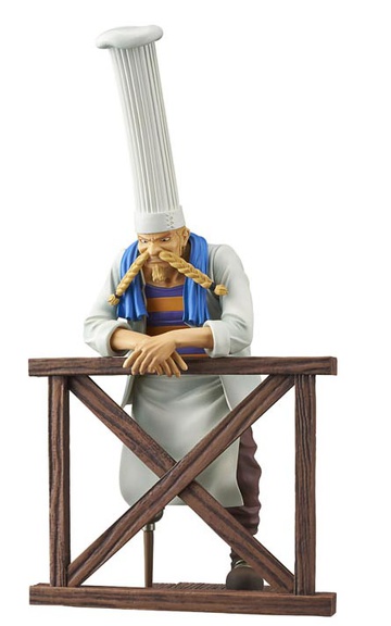 Zeff, One Piece, Banpresto, Pre-Painted