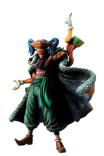 Buggy (the Clown Sekai-Ichi no Dai Kaizoku (Jishou)), One Piece, Banpresto, Pre-Painted