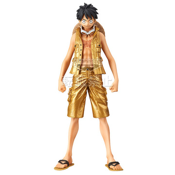 Luffy Monkey D. (The Grandline Men One Piece Film Gold Monkey D. Luffy (B)), One Piece, Banpresto, Pre-Painted