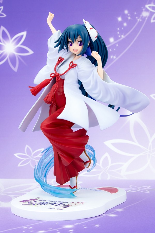 Gemba Sara, Suwahime Project, PLUM, Pre-Painted, 1/10, 4582362382131