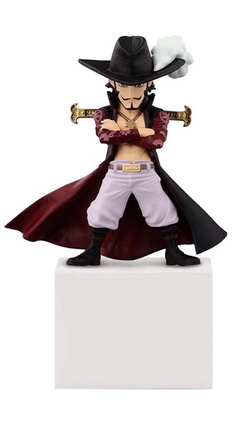 Mihawk Dracule (Drakule Mihawk Desktop Figure), One Piece, Banpresto, Pre-Painted