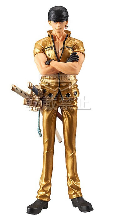 Zoro Roronoa (Roronoa Zoro), One Piece Film: Gold, Banpresto, Pre-Painted