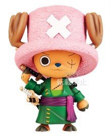 Tony Tony Chopper ([Pirate to Aim]New World Combatant Chopper Zoro), One Piece, Banpresto, Pre-Painted