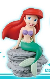 Ariel (Disney Characters Mega World Collectable Figure story.06 "The Little Mermaid"), The Little Mermaid, Banpresto, Pre-Painted