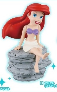Ariel (Disney Characters Mega World Collectable Figure story.06 "The Little Mermaid" Human Form), The Little Mermaid, Banpresto, Pre-Painted