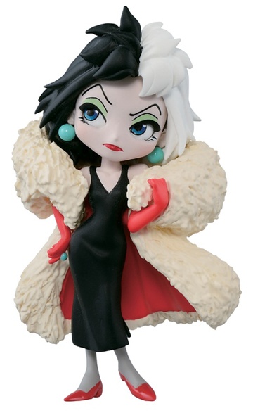 Cruella de Vil, One Hundred And One Dalmatians, Banpresto, Pre-Painted