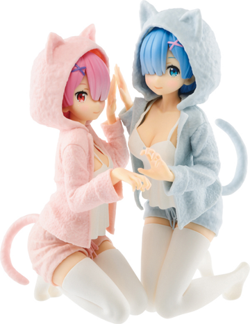 Rem, Ram (Rem & Ram! Nyanko mode), Re: Zero Kara Hajimeru Isekai Seikatsu, Banpresto, Pre-Painted