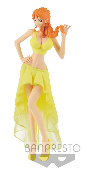 Nami (Yellow), One Piece, Banpresto, Pre-Painted