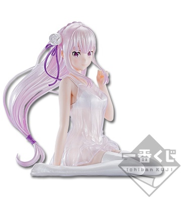 Emilia, Re: Zero Kara Hajimeru Isekai Seikatsu, Banpresto, Pre-Painted, 1/7