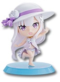 Emilia (Chibi Kyun-Chara), Re: Zero Kara Hajimeru Isekai Seikatsu, Banpresto, Pre-Painted