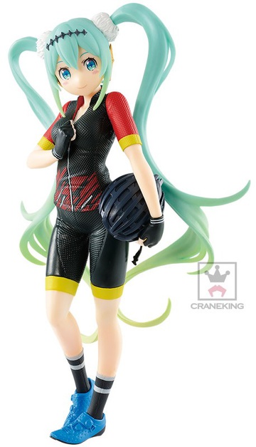 Miku Hatsune (Hatsune Miku Racing 2018 Team Ukyo Cheering), Good Smile Racing, Miku, Banpresto, Pre-Painted