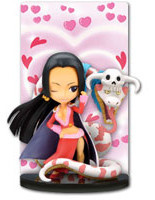 Hancock Boa, Salome (Card Stand Figure Boa Hancock Marineford Chapter), One Piece, Banpresto, Pre-Painted