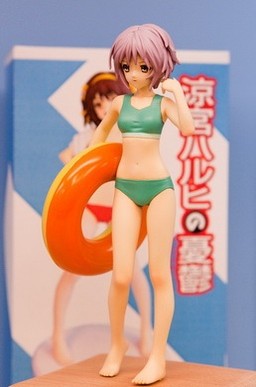 Yuki Nagato (Nagato Yuki Swimsuit), Suzumiya Haruhi No Yuuutsu, SEGA, Pre-Painted