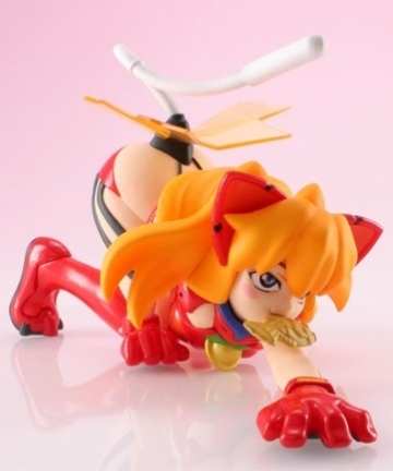Asuka Langley Soryu (Soryu Asuka Langley Aero Cat feat. Poyoyon), Neon Genesis Evangelion, SEGA, Pre-Painted, 1/8