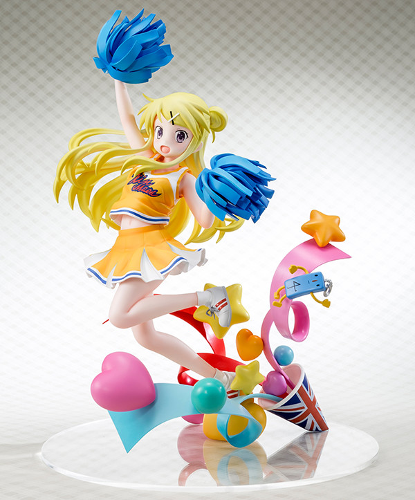 Kujou Karen (Poppin Cheergirl), Kiniro Mosaic: Pretty Days, Genco, Hakoiri Musume, Pre-Painted, 1/7, 4560351950837