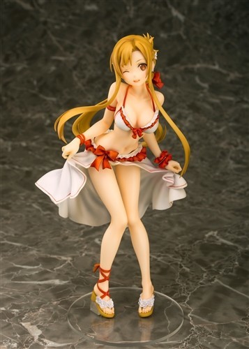 Asuna (Swimsuit), Sword Art Online, Ascii Media Works, Kadokawa, Phat Company, Pre-Painted, 1/7, 4942330112922