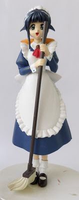 Mahoro Ando (Ando Mahoro Mop), Mahoromatic, SEGA, Pre-Painted, 1/10