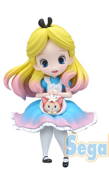 Alice, Dinah (PM Figure Alice), Alice In Wonderland, SEGA, Pre-Painted