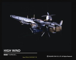 Highwind (Final Fantasy Mechanical Arts), Final Fantasy VII, Square Enix, Pre-Painted