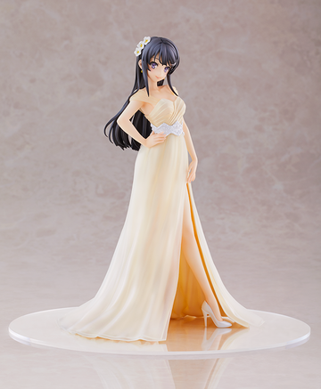 Mai Sakurajima (Sakurajima Mai Wedding), Seishun Buta Yarou Wa Bunny Girl Senpai No Yume O Minai, Aniplex, Pre-Painted, 1/7