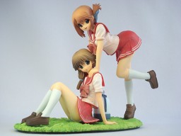 Manaka Komaki, Ikuno Komaki (Manaka Komaki & Ikuno Gemaga), To Heart 2, Kotobukiya, Pre-Painted, 1/8