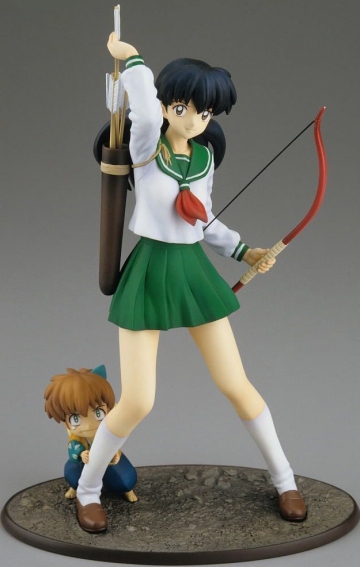 Kagome Higurashi, Shippo (Higurashi Kagome & Shippo), InuYasha, Kotobukiya, Pre-Painted, 1/8
