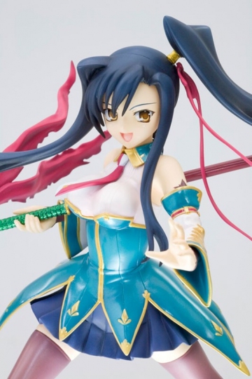 Kan'u Unchou ((Aisha)), Koihime†Musou, Kotobukiya, Pre-Painted, 1/8