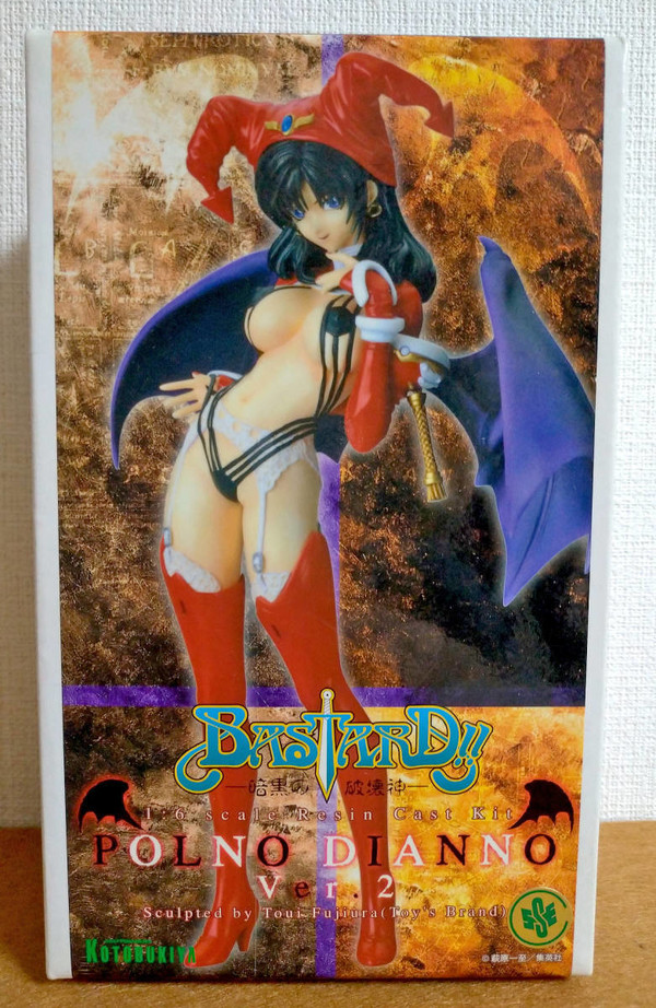 Polno Diano (2), Bastard!! Ankoku No Hakaishin, Kotobukiya, Garage Kit, 1/6