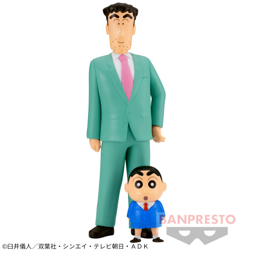 Nohara Hiroshi, Nohara Shinnosuke, Crayon Shin-chan, Bandai Spirits, Pre-Painted