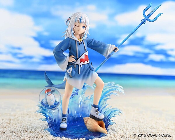 Bloop, Gawr Gura, Hololive, Design Coco, Pre-Painted, 1/7, 4595643112037