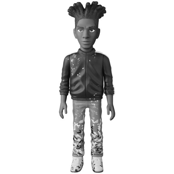 Jean-Michel Basquiat (B & W), Medicom Toy, Pre-Painted, 4530956212838