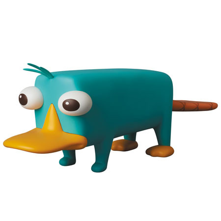 Perry, Phineas And Ferb, Medicom Toy, Pre-Painted, 4530956212296