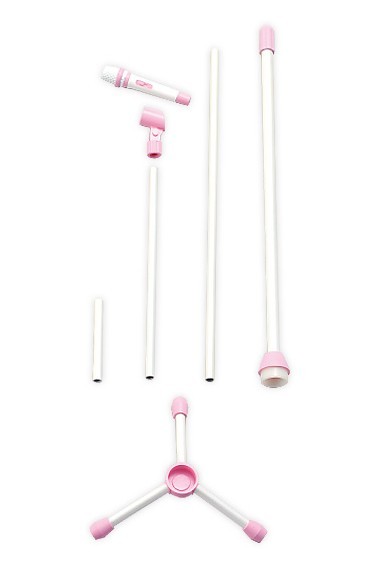 Microphone Stand Set (Pastel Pink), Volks, Accessories, 1/3, 4518992385884