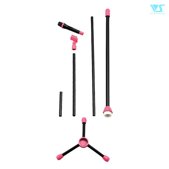 Microphone Stand Set (Vivid Pink), Volks, Accessories, 1/3