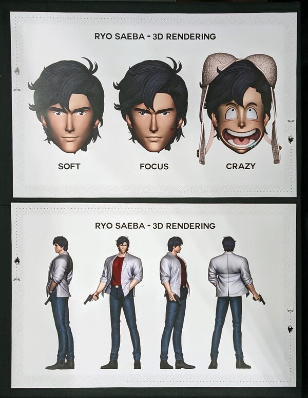 Saeba Ryou, City Hunter, Fugu Creation, Pre-Painted