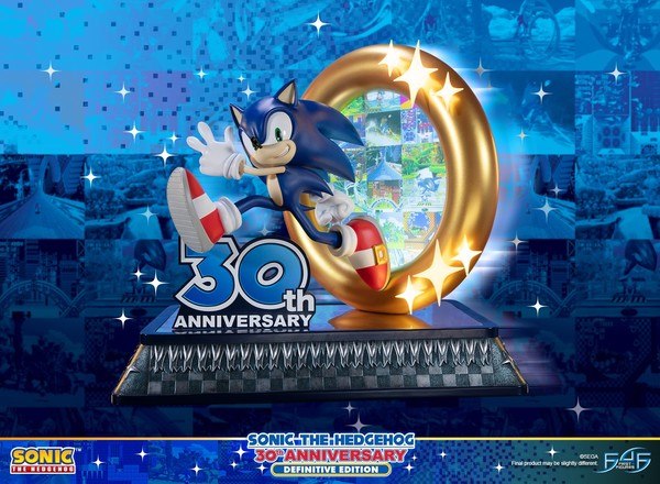 Sonic The Hedgehog (Definitive Edition), Sonic The Hedgehog, First 4 Figures, Pre-Painted