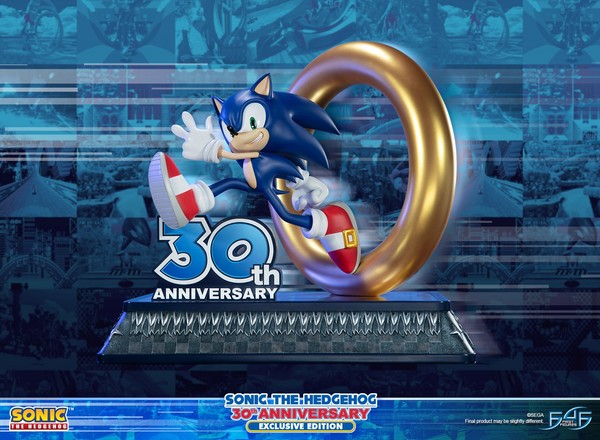 Sonic The Hedgehog (Exclusive Edition), Sonic The Hedgehog, First 4 Figures, Pre-Painted