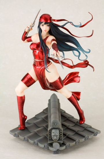 Elektra, Daredevil, Kotobukiya, Pre-Painted, 1/7