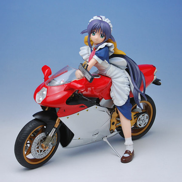 Mahoro Ando (Mahoro-San with Sportsbike), Mahoromatic, Kotobukiya, Pre-Painted, 1/12