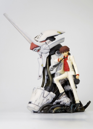 Kouichi Hayase (Hayase Kouichi with Linebarrels), Kurogane No Linebarrels, Kotobukiya, Pre-Painted