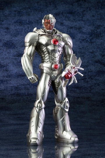 Cyborg, Justice League, Kotobukiya, Pre-Painted, 1/10