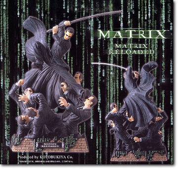 Neo, Agent Smith (Neo VS Smith), The Matrix Reloaded, Kotobukiya, Pre-Painted