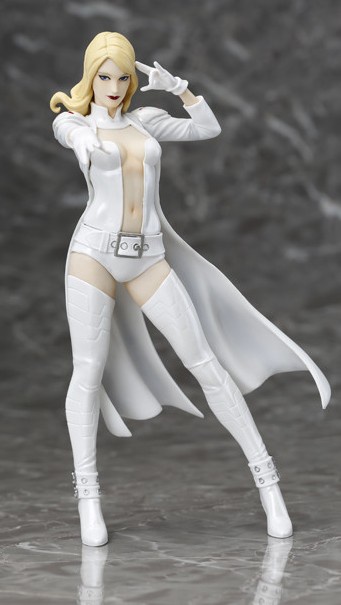 Emma Grace Frost (Emma Frost White), X-Men, Kotobukiya, Pre-Painted, 1/10